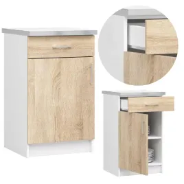 szafka-kuchenna-lima-50-cm-z-blatem-1-szuflada-1-drzwi-2-polki-biala-sonoma