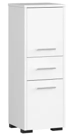 szafka-lazienkowa-slupek-fin-regal-85-cm-2-drzwi-1-szuflada-3-polki-bialy