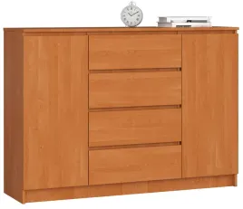 komoda-duza-z-polkami-140-cm-2-drzwi-4-szuflady-pojemna-bezuchwytowa-olcha