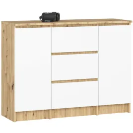 klasyczna-komoda-do-salonu-101-cm-2-drzwi-3-szuflady-4-polki-artisan-biala