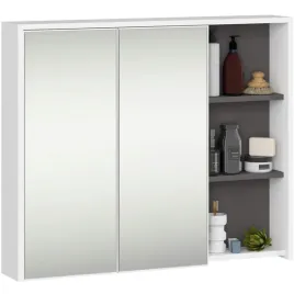 biala-szafka-lazienkowa-z-lustrem-90-cm-vami-wiszaca-2-drzwi-6-polek-szary