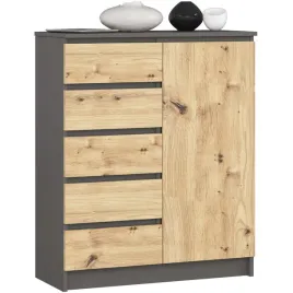 komoda-do-sypialni-80-cm-1-drzwi-5-szuflad-pojemna-nowoczesna-szara-artisan