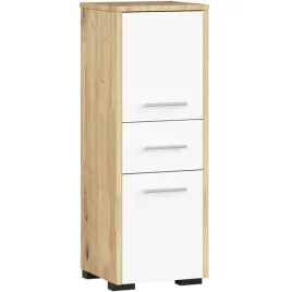 szafka-lazienkowa-stojaca-85-cm-fin-2-drzwi-1-szuflada-slupek-artisan-biala