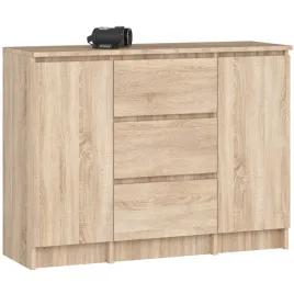 komoda-do-salonu-101-cm-dwudrzwiowa-3-szuflady-4-polki-klasyczna-dab-sonoma