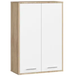 wiszaca-szafka-lazienkowa-pojemna-64-cm-duza-2-drzwi-4-polki-sonoma-biala
