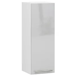 waska-szafka-do-kuchni-wiszaca-30-cm-biala-front-polysk-metalik-2-polki