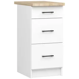 waska-stojaca-szafka-kuchenna-40-cm-biala-klasyczna-3-szuflady-blat