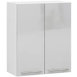 wiszaca-szafka-do-kuchni-biala-front-metalik-polysk-60cm-2-polki-klasyczna