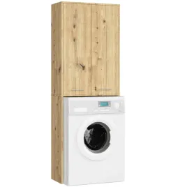 slupek-lazienkowy-nad-pralke-fin-180-cm-regal-2-drzwi-4-polki-dab-artisan