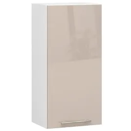 szafka-kuchenna-wiszaca-40-cm-biala-front-cappuccino-polysk-2-polki