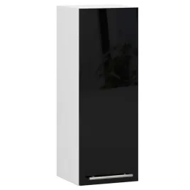 waska-szafka-do-kuchni-30-cm-biala-front-czarny-polysk-2-polki-wiszaca