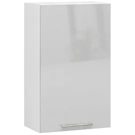 szafka-kuchenna-wiszaca-50cm-biala-front-metalik-polysk-2-polki-standardowa
