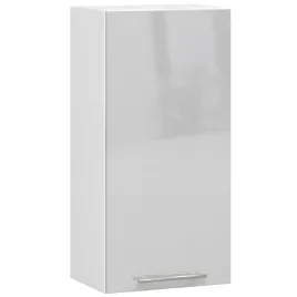 klasyczna-biala-wiszaca-szafka-do-kuchni-front-metalik-polysk-40cm-2-polki
