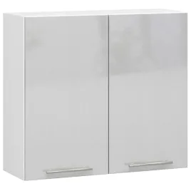 standardowa-szafka-do-kuchni-wiszaca-80-cm-biala-front-metalik-polysk-polki