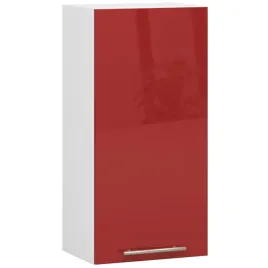 wiszaca-szafka-do-kuchni-biala-front-czerwony-polysk-40cm-2-polki-klasyczna
