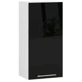klasyczna-biala-wiszaca-szafka-do-kuchni-front-czerwony-polysk-40cm-2-polki