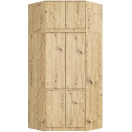szafa-do-przedpokoju-z-nadstawka-100-cm-narozna-6-drzwi-9-polek-dab-artisan