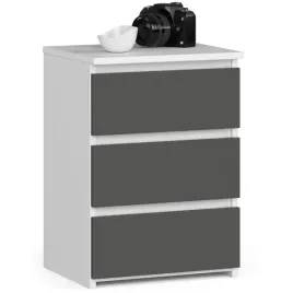 biala-szafka-nocna-dla-dziecka-40-cm-stolik-nocny-3-szuflady-pojemna-szara