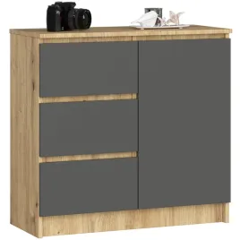 salonowa-nowoczesna-komoda-80-cm-dab-artisan-grafit-szara-3-szuflady