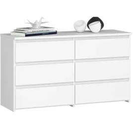 biala-klasyczna-komoda-do-sypialni-100-cm-glebokie-szuflady-bez-uchwytowa