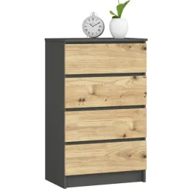 komoda-do-sypialni-klasyczna-60-cm-4-duze-szuflady-grafit-szary-dab-artisan