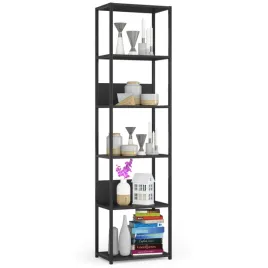 industrialny-regal-do-biura-i-pracowni-6-polek-czarny-metalowy-loft-50-cm