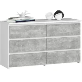 biala-klasyczna-komoda-do-salonu-100-cm-glebokie-szuflady-bezuchwytowa