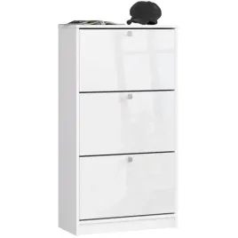 biala-szafka-na-buty-60cm-3-drzwi-uchylne-polysk