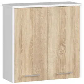 biala-szafka-do-lazienki-wiszaca-60-cm-dab-sonoma