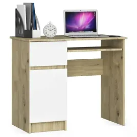 biurko-dla-dziecka-90-szuflada-artisan-front-bialy
