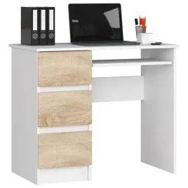 biurko-komputerowe-biale-sonoma-90-cm-3-szuflady