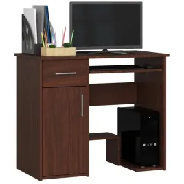 biurko-wenge-komputerowe-1-szuflada-2-polki-90-cm