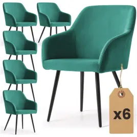 6x-krzeslo-welurowe-tapicerowane-do-salonu-estelle-butelkowa-zielen-czarne