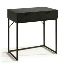 konsola-z-szufladami-80-cm-waska-toaletka-stolik-do-salonu-loft-czarna