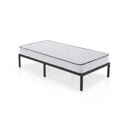lozko-z-materacem-90x190-cm-skladane-metalowe-rama-lozka-stelaz-czarne