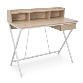 biurko-komputerowe-100-cm-z-szuflada-polka-industrialne-loftowe-dab-sonoma