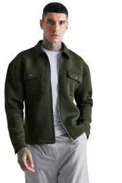 boohooman-kurtka-bomber-zielona-gladka-l-z3a