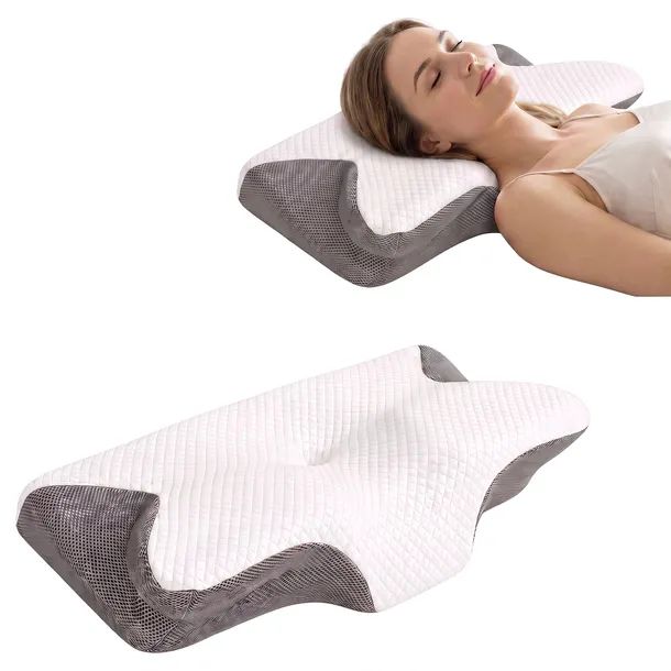 Poduszka ortopedyczna do spania PROFILOWANA Pianka Memory ERGONOMICZNA