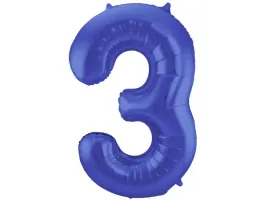 balon-matowy-cyfra-3-niebieska-trzy-86cm