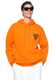trendyol-man-bluza-meska-z-kapturem-pomaranczowa-z-nadrukiem-l-5da