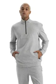 defacto-bluza-meska-szara-z-polgolfem-i-zamkiem-dlugi-rekaw-xs-5da