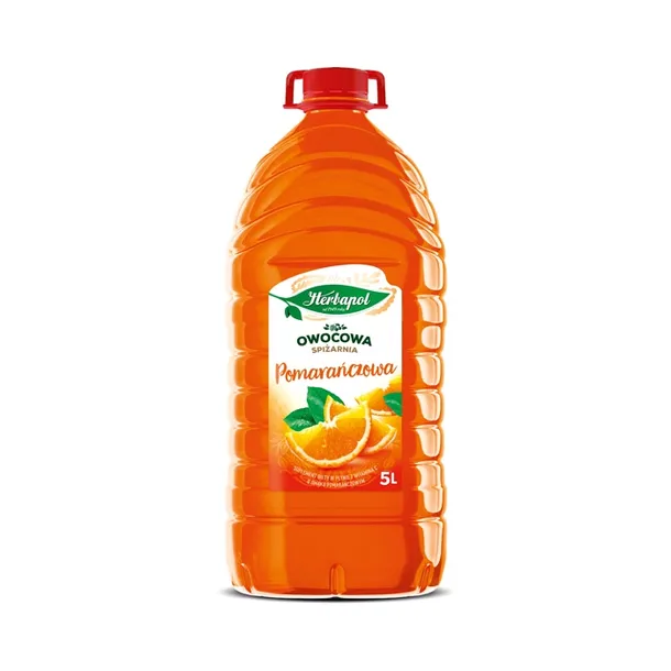 Herbapol - Owocowa Spiżarnia Pomarańczowa syrop wit. C - 5 L