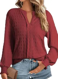 bluzka-damska-koszula-v-neck-dlugi-rekaw-elegancka-casualowa-czerwona-l