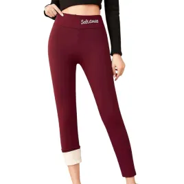 damskie-legginsy-termiczne-polarowe-cieple-elastyczne-kryjace-bordowe-2xl