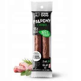 przysmak-dla-psa-john-dog-naturalne-paluchy-z-zajaca-2szt-50g