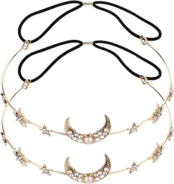 opaska-do-wlosow-bizuteryjna-frcolor-2-szt-ksiezyc-gwiazdy-diadem-prezent