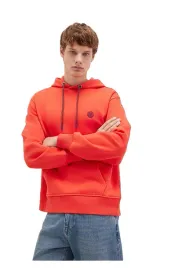 mavi-bluza-meska-z-kapturem-pomaranczowa-z-nadrukiem-logo-xs-5da