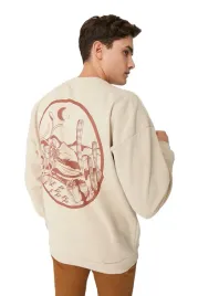 trendyol-man-bluza-meska-bezowa-z-nadrukiem-na-plecach-dlugi-rekaw-m-5da