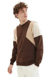 trendyol-man-bluza-meska-brazowa-bezowa-wielokolorowa-xs-5da