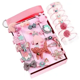 uroczy-zestaw-spinki-gumki-do-wlosow-24-ele-zestaw-dla-dziewczynki-za4383